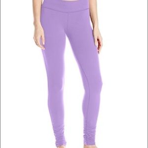 Purple Beyond Yoga gathererd leggings size small